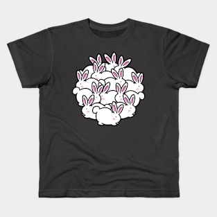 A Bunch of Bunnies Kids T-Shirt